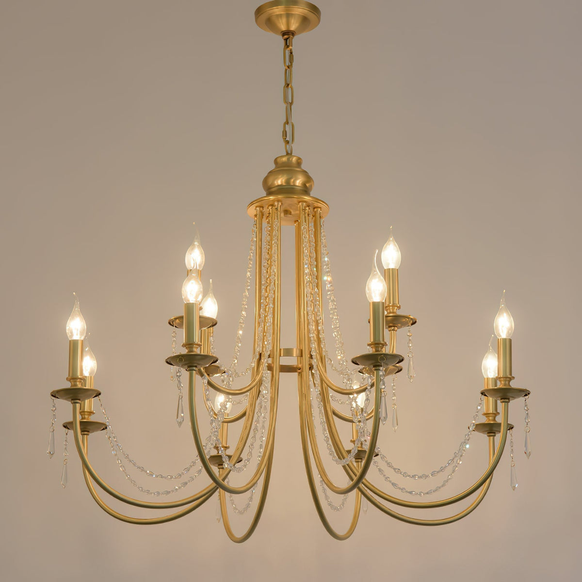 Acroma Modern Traditional Crystal Chandelier