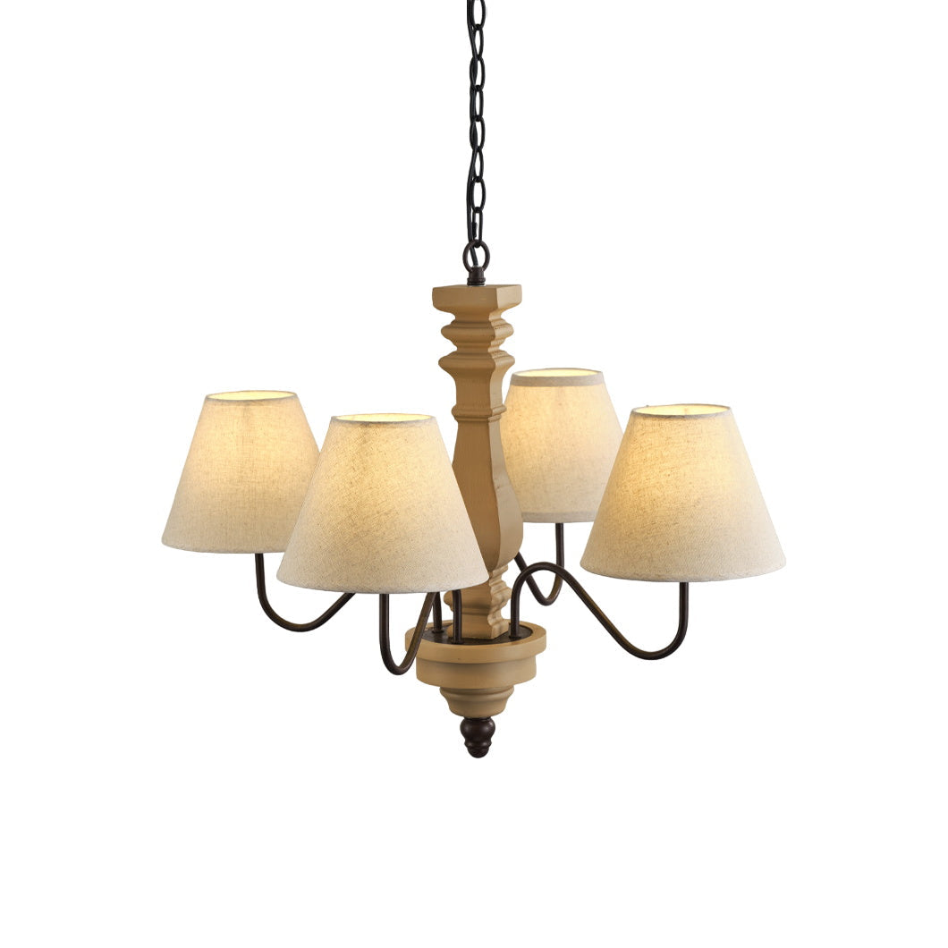 Adela Traditional Luxury Wood Chandelier