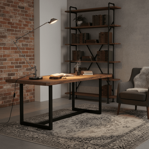 Adjustable Black Office Task Lamp