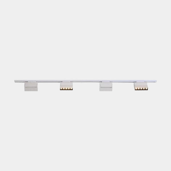Adjustable Linear LED Track Ceiling Light with Spotlights