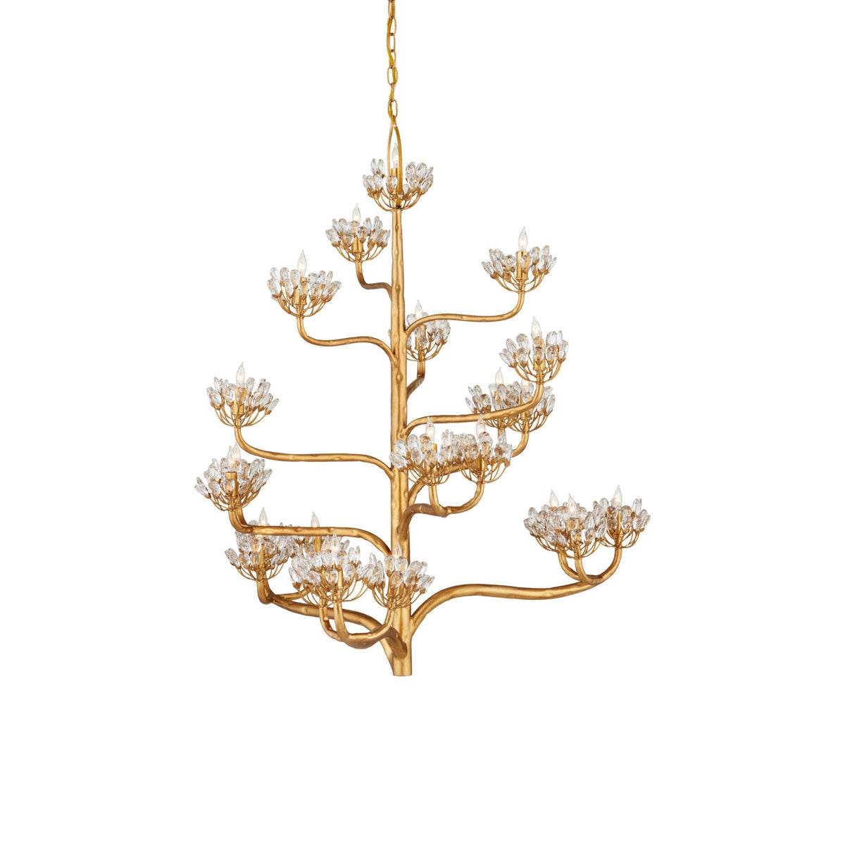 Agave Postmodern Luxury Americana Crystal Chandelier