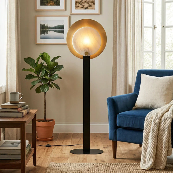 Alabaster Altai Floor Lamp