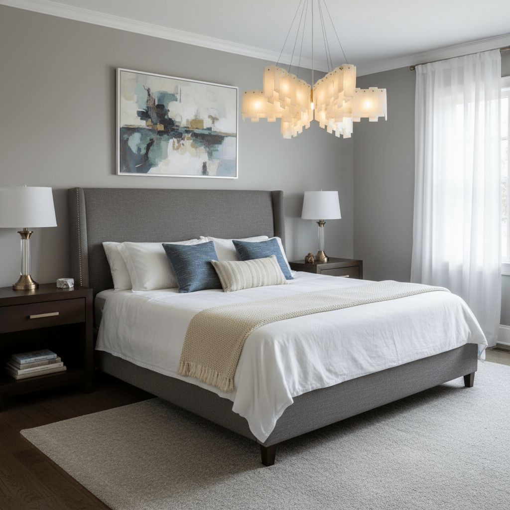 Alabaster Cascade Tiered Chandelier