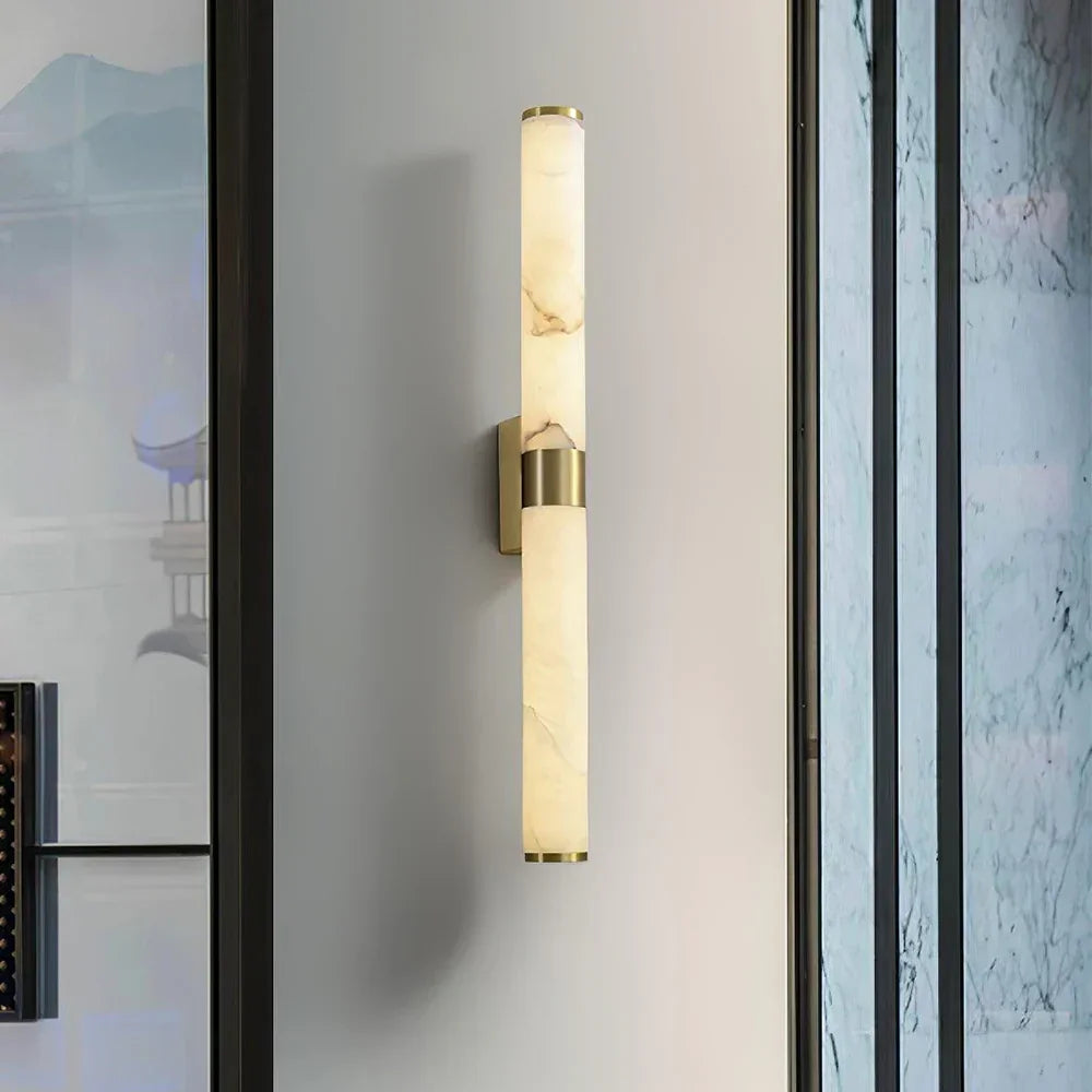 Line Alabaster Wall Light