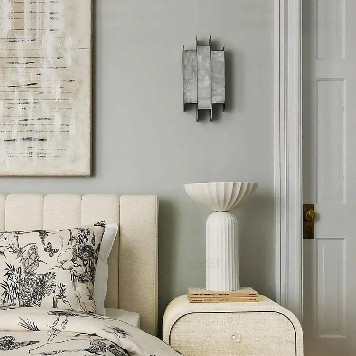 Alabaster Kamila Rectangle Wall Lamp