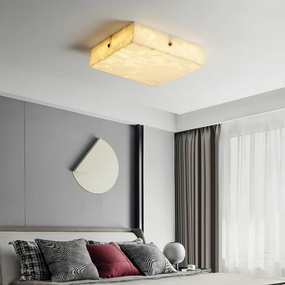 Arca Alabaster Flushmount Ceiling Light