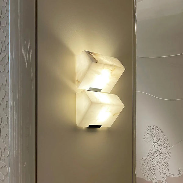 Modern Alabaster Staircase Wall Lamp