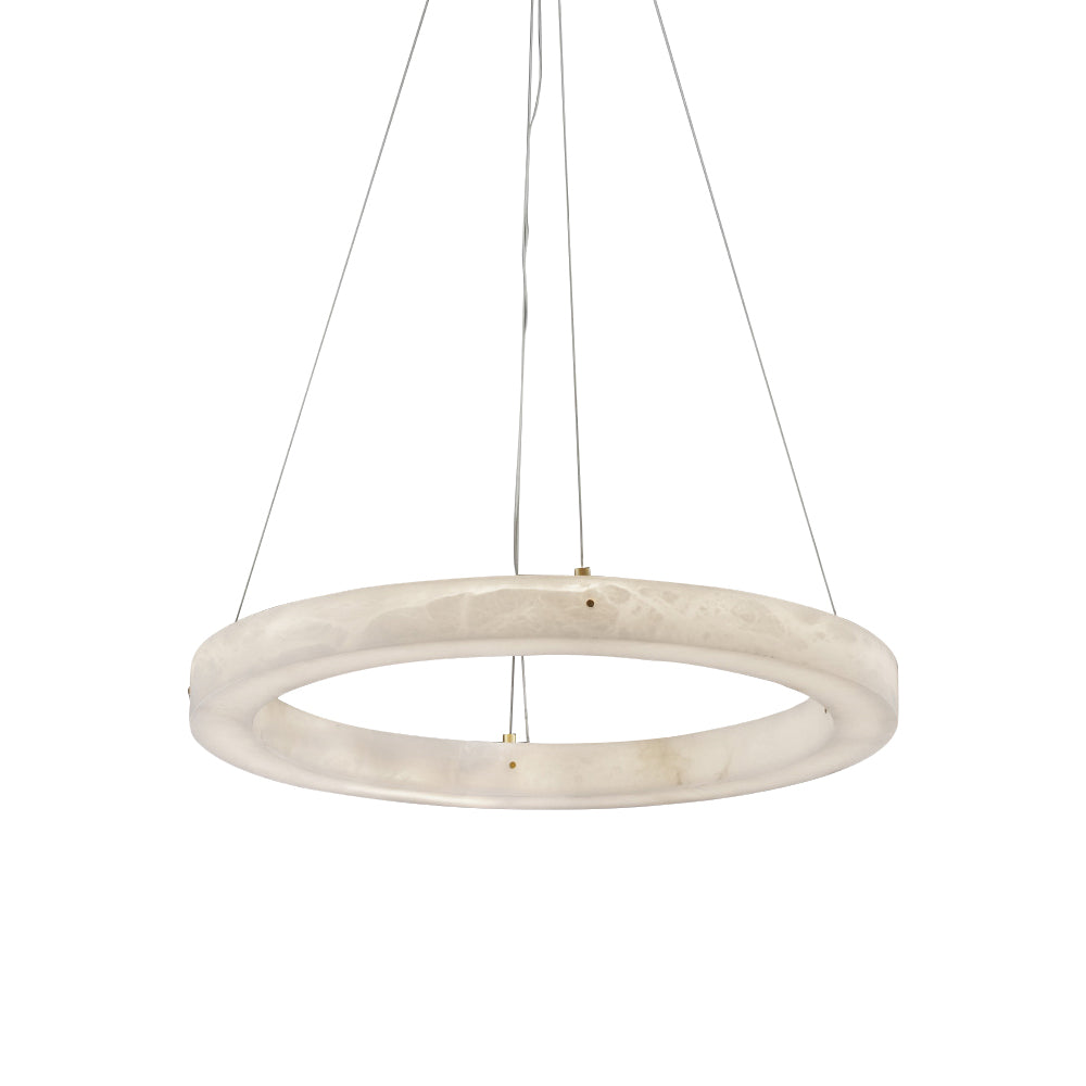 Plotuvyn Postmodern Luxury Ring Alabaster Chandelier