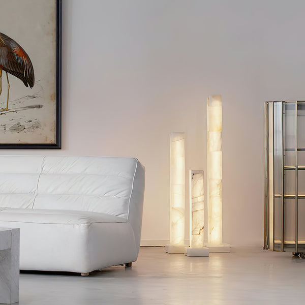 Mira Designer Bubble Floor Lamp, Metal/Glass