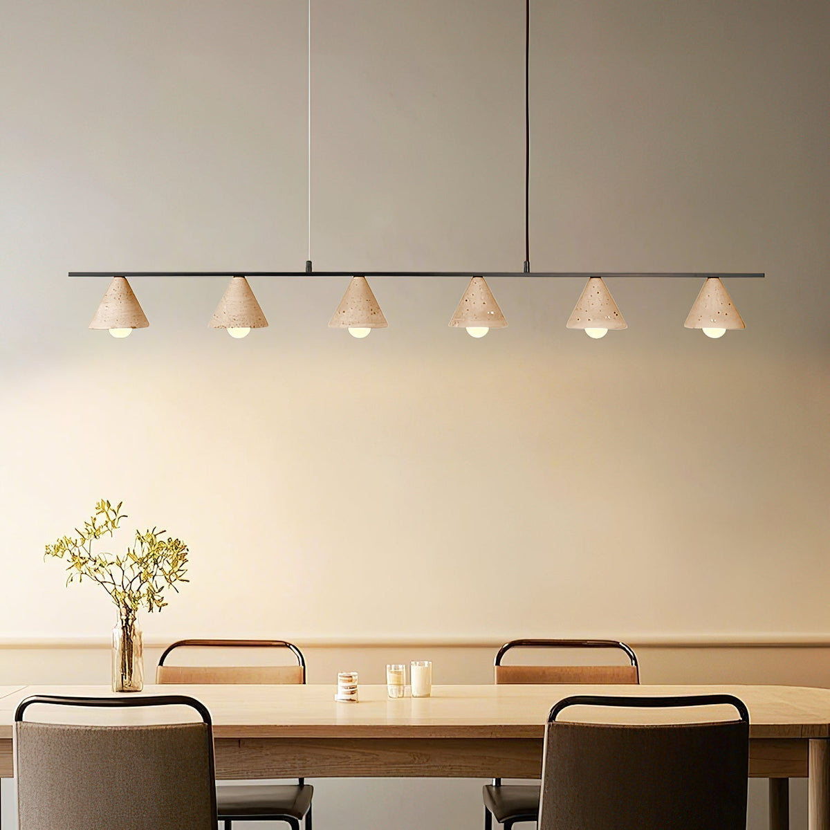 Ulfuvyi Travertine Pendant Lamp