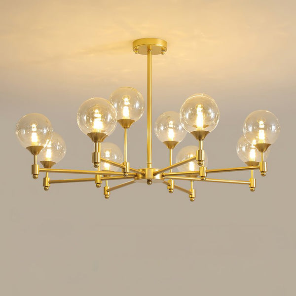 Celireon Elegant Glass Chandelier