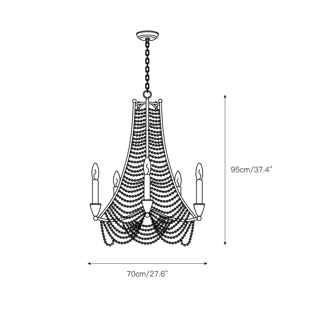 Zoruvyn Luxury Crystal Chandelier