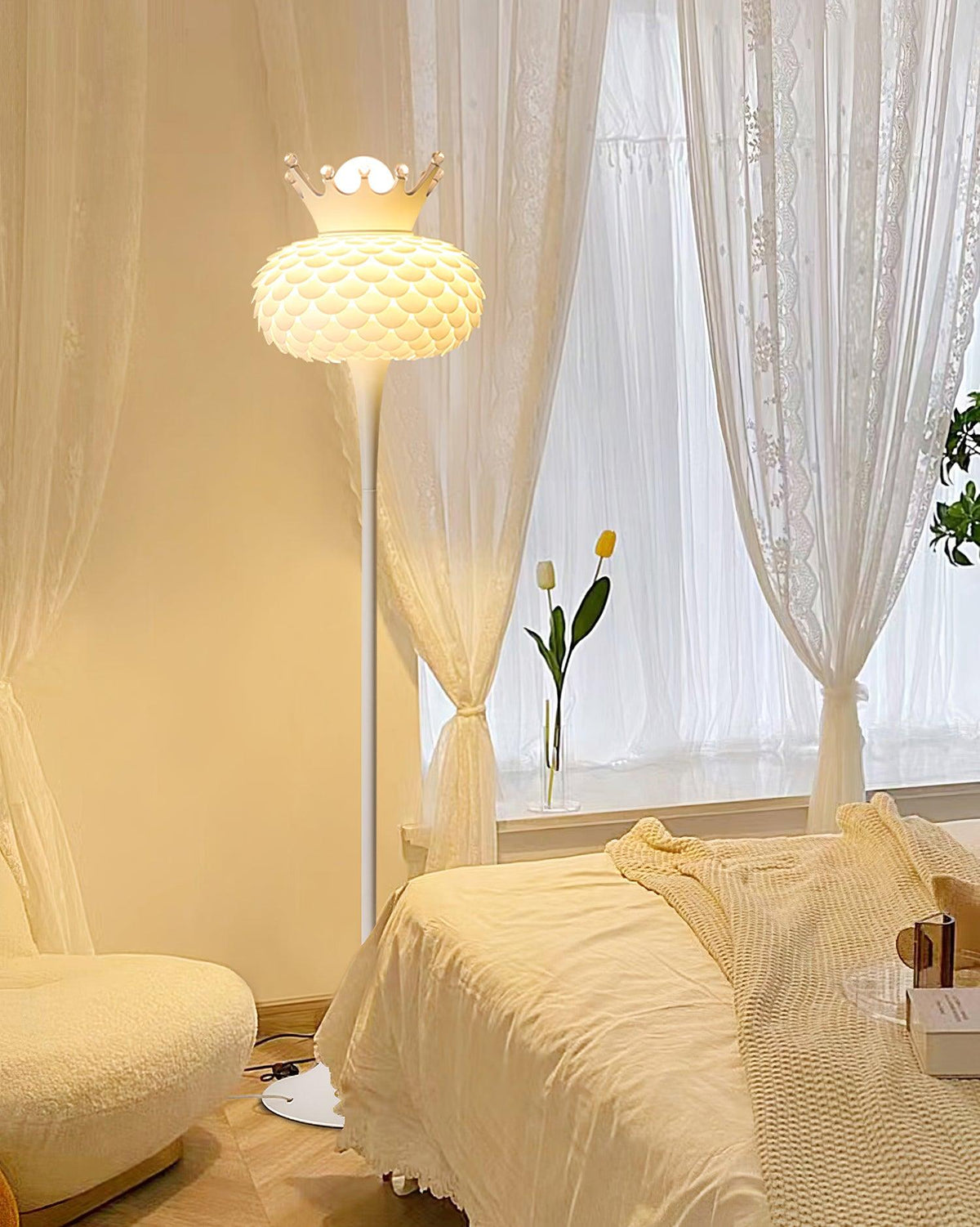 Years Alabaster Floor Lamp
