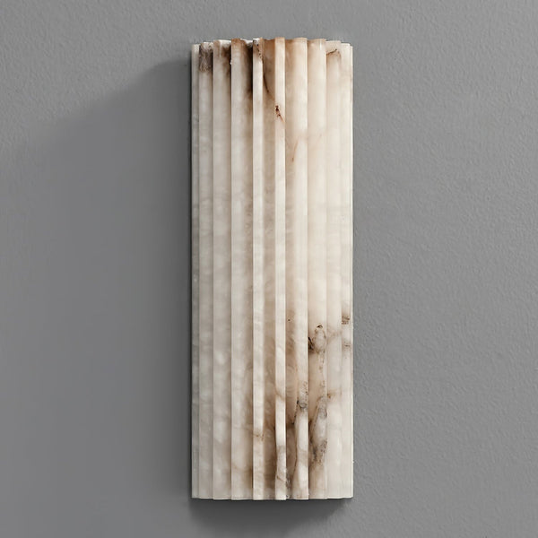 Orvian Wall Lamp Alabaster Minimalist