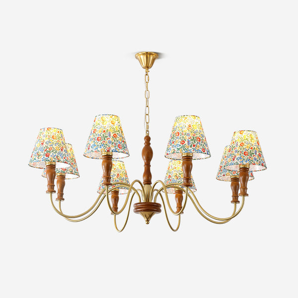 Cassian Chandelier Flower Fabric