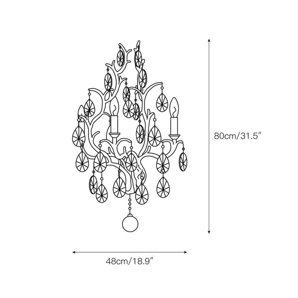 Caeluvyi Postmodern Luxury Wall Lamp