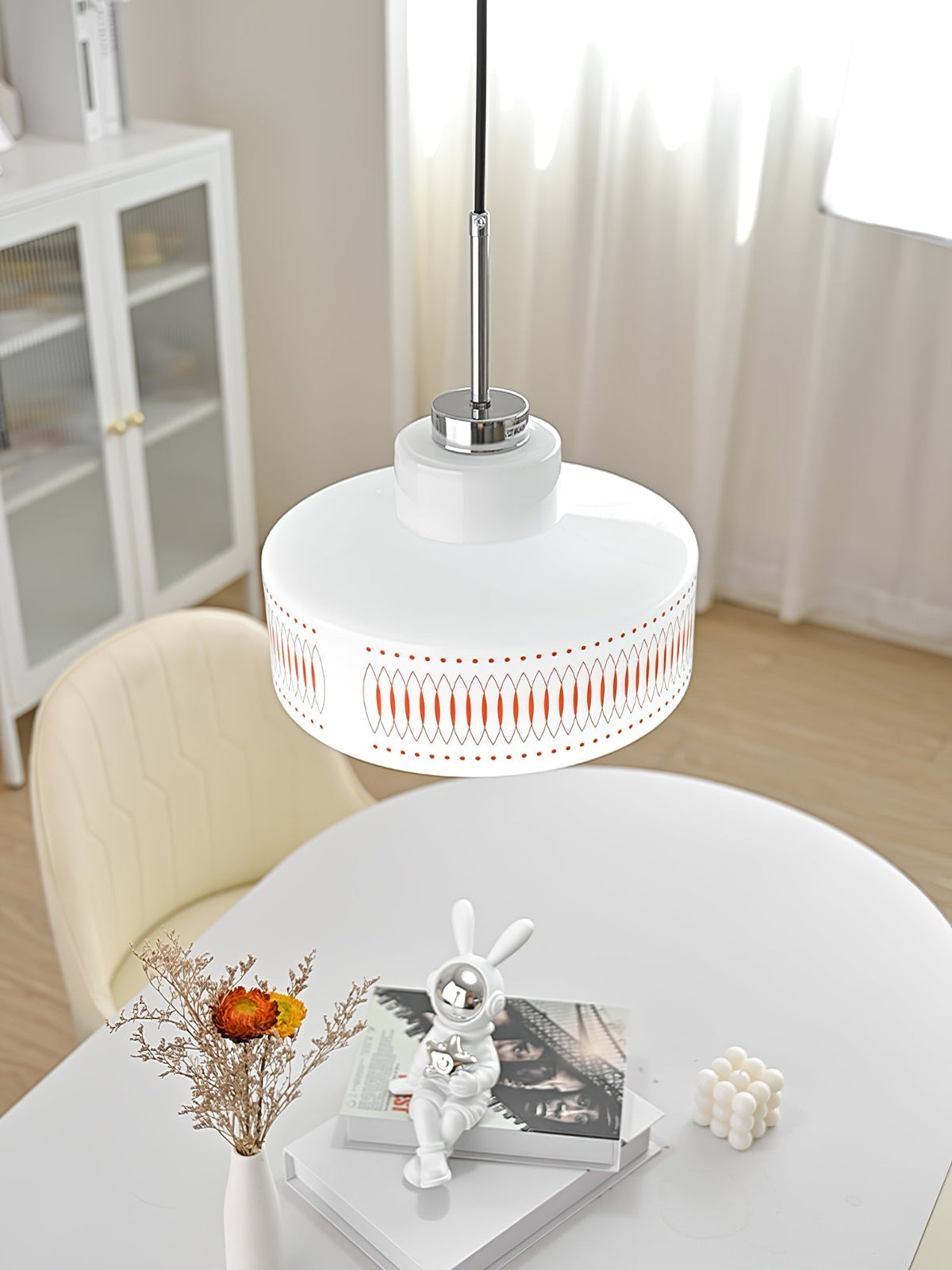 Aelaris Vintage Glass Pendant Lamp