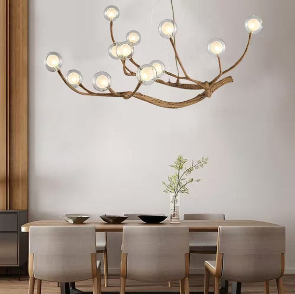Appa Rustic Tree Branch Chandelier