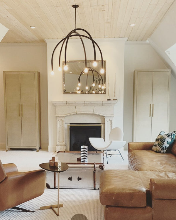 Hadden Brass Chandelier