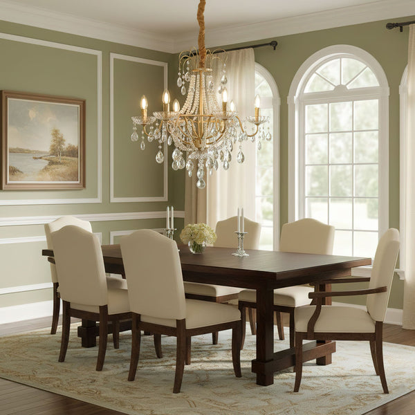 Arcadia Gold Chandelier