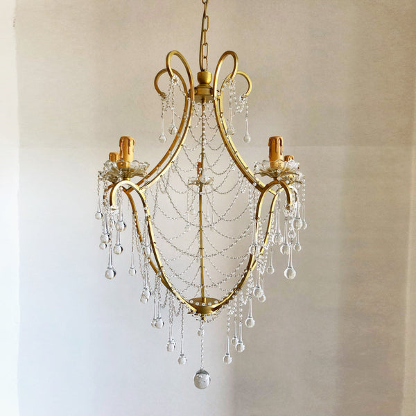 Qvistuvyo Glass Chandelier