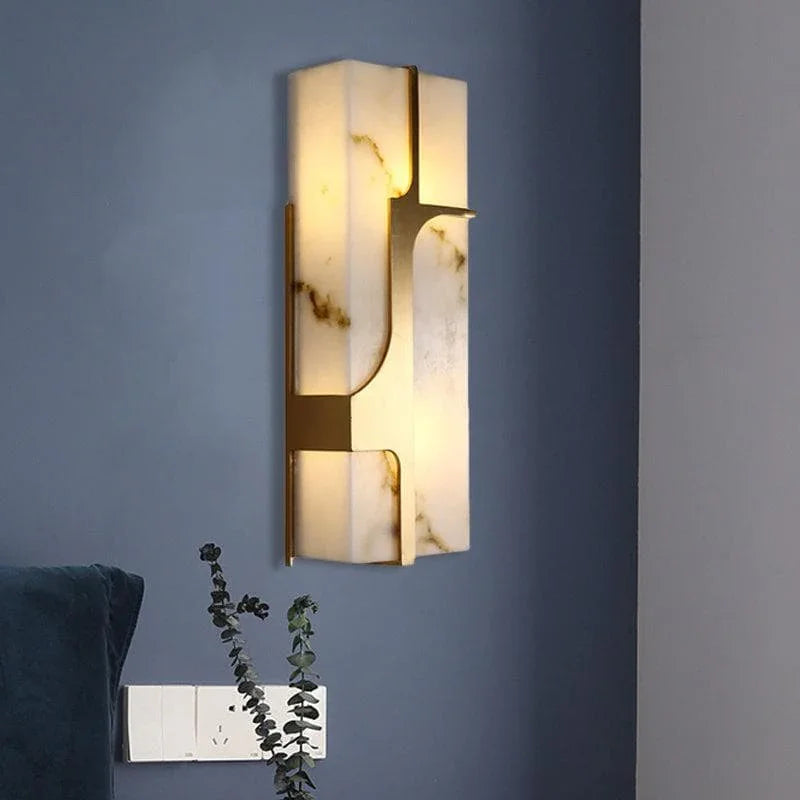 Alabaster Ariel Wall Lamp