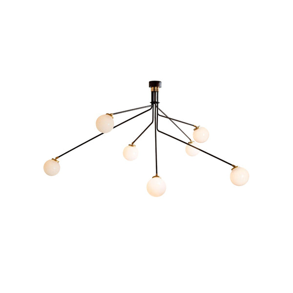 Vatnuvyo Brass Glass Ceiling Lamp