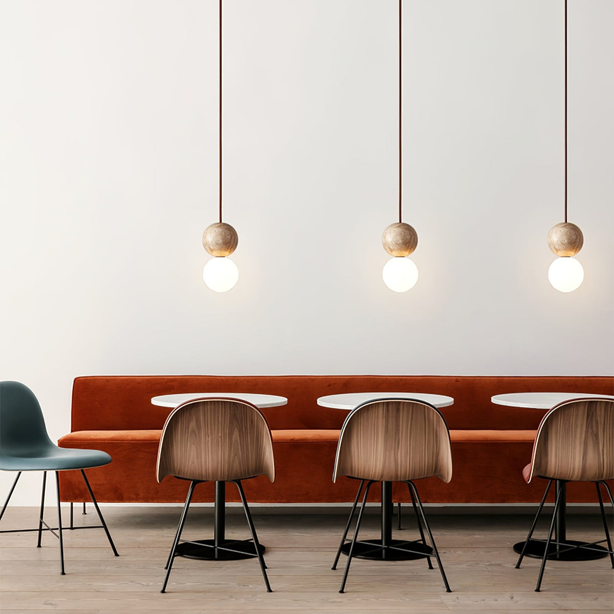Camille Travertine Pendant Light