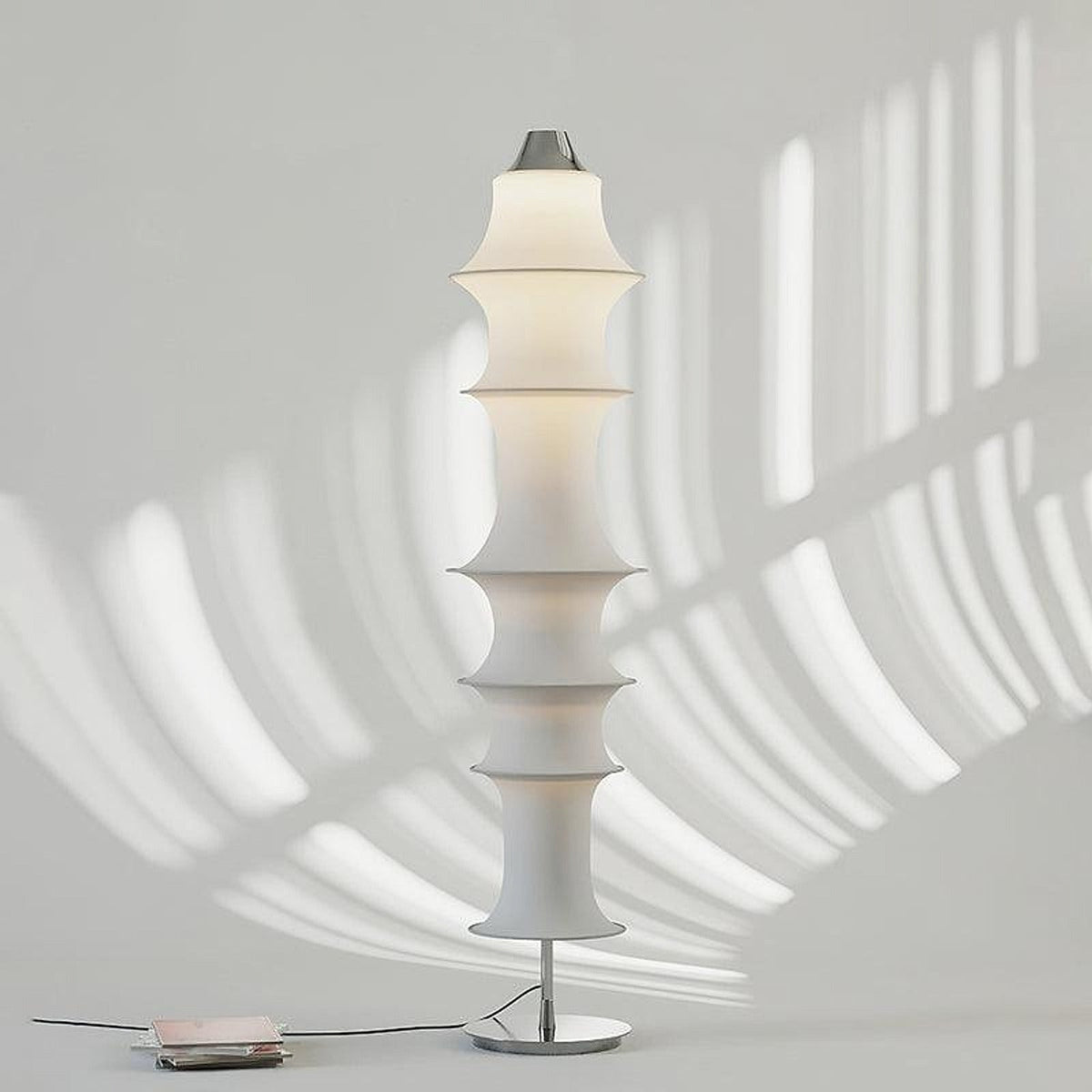 Red Column Floor Lamp
