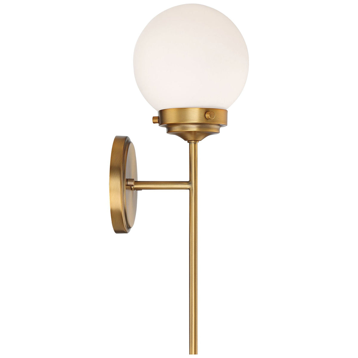 Waegnuvyh Brass Glass Wall Lamp