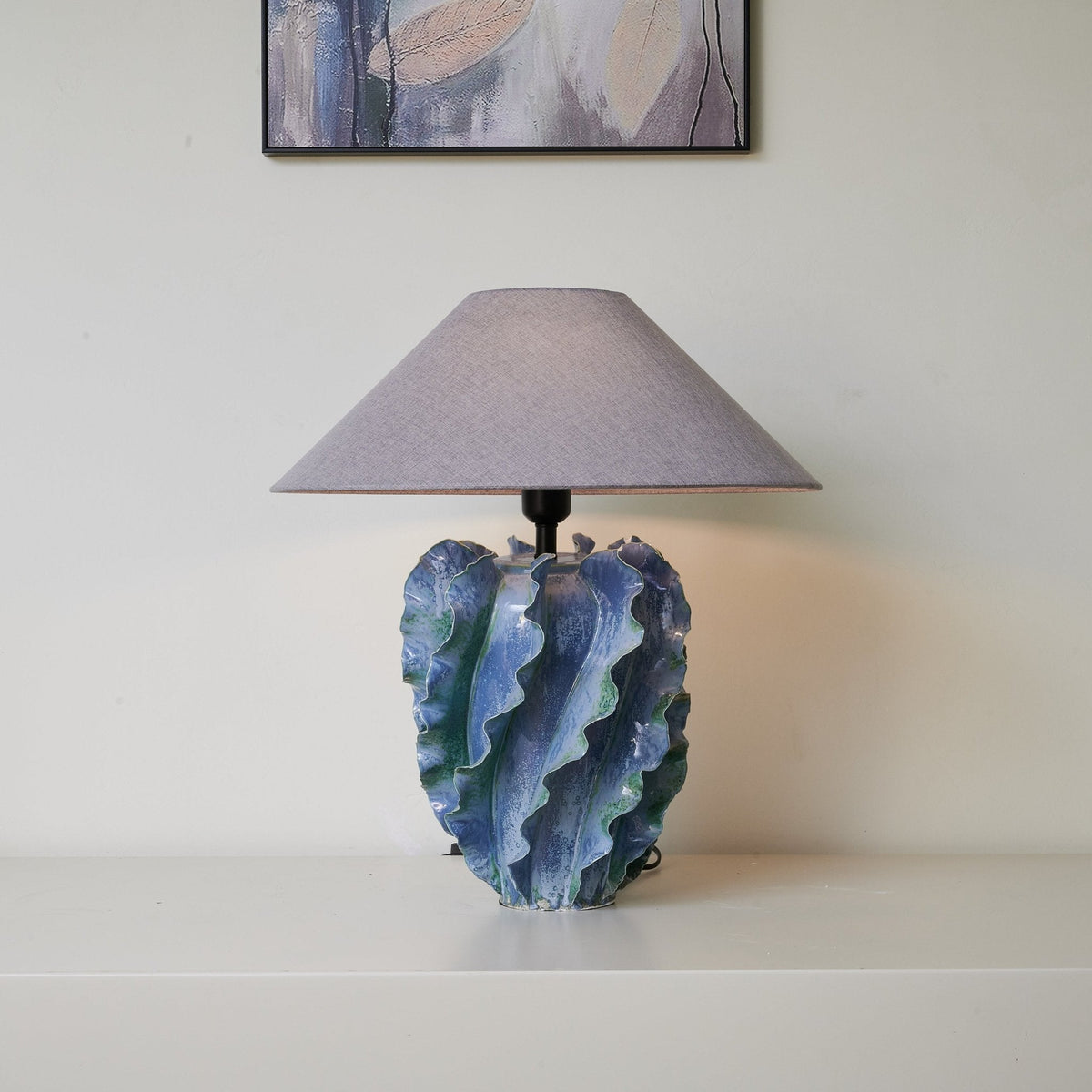 Azure Wave Table Lamp