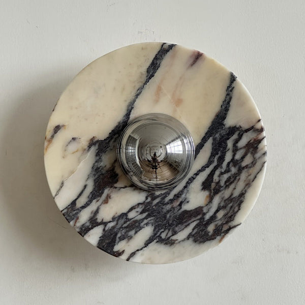 Alter Round Marble Sconce Wall Lamp