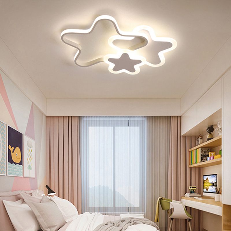Design Flush Ceiling Light Dimmable LED for Children