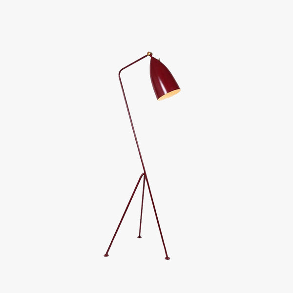 Morandi Modern Metal Cup Black Floor Lamp, Multi Colors