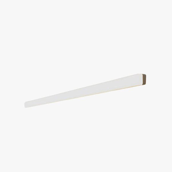 Arisha Simple White Bar Mirror Front Vanity Wall Lamp