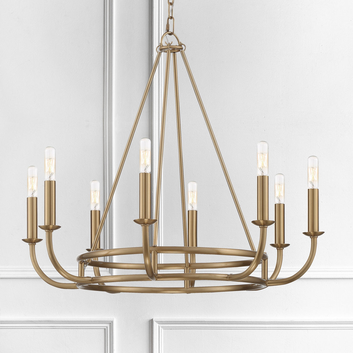 Xenuvyh Vintage Industrial Chandelier