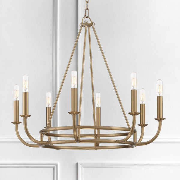 Xenuvyh Vintage Industrial Chandelier