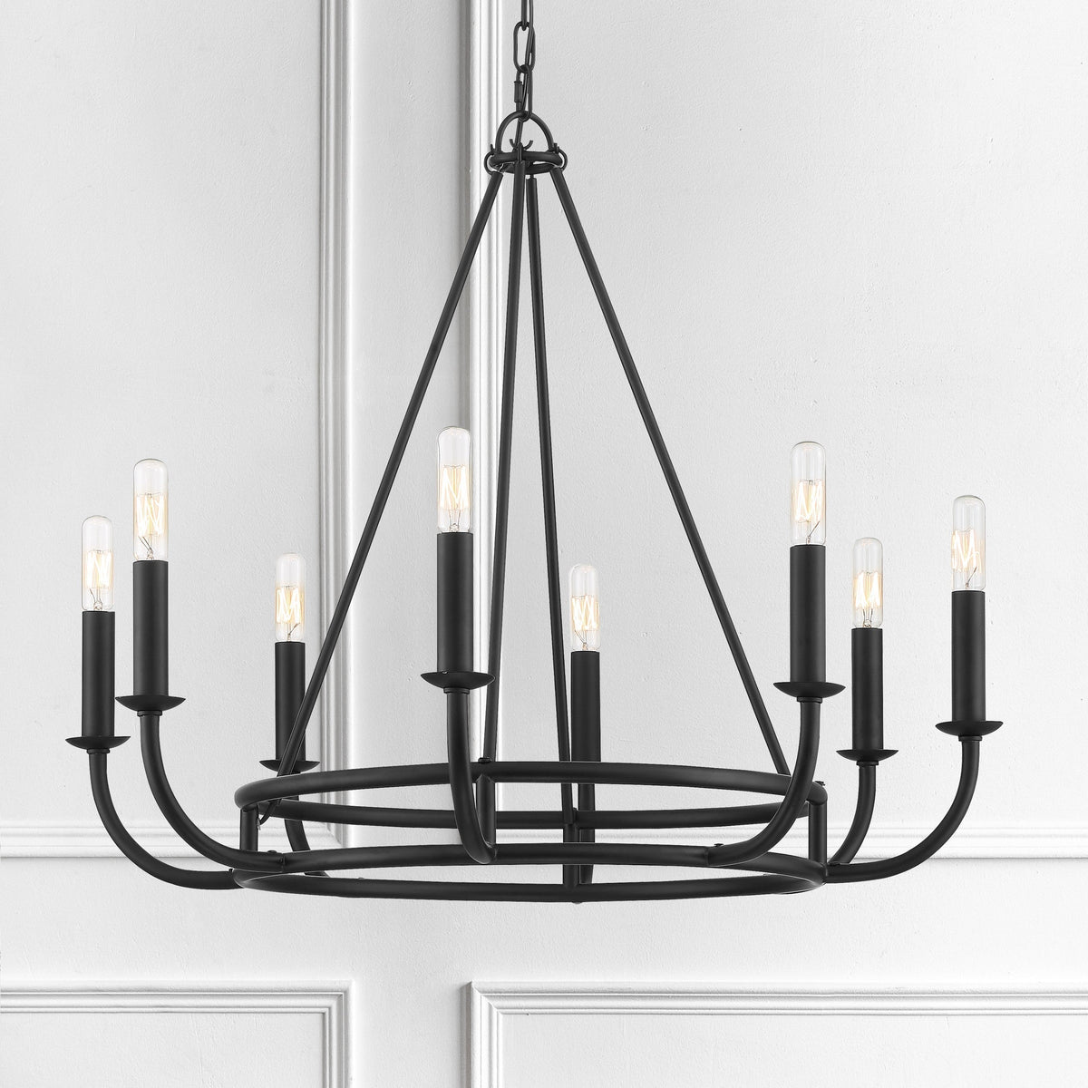 Xenuvyh Vintage Industrial Chandelier