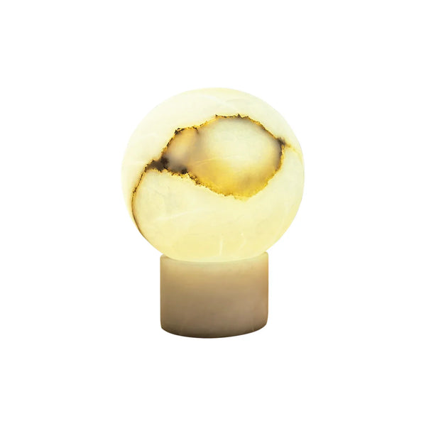 Ball Alabaster Table Lamp
