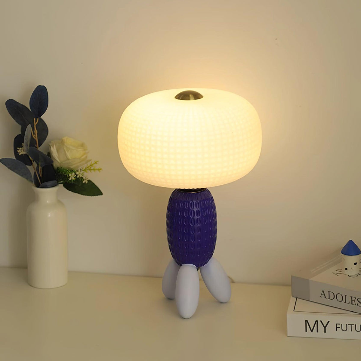 Dome Evedal Glass Table Lamp