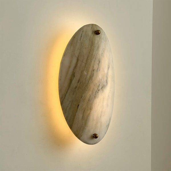 Yrvuvyu Alabaster Marble Wall Lamp