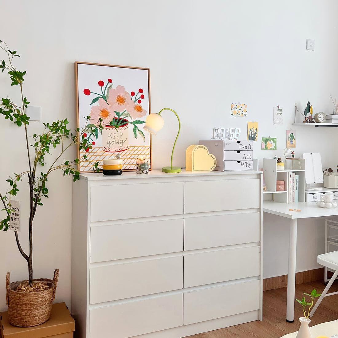 Bell Orchid Table Lamp