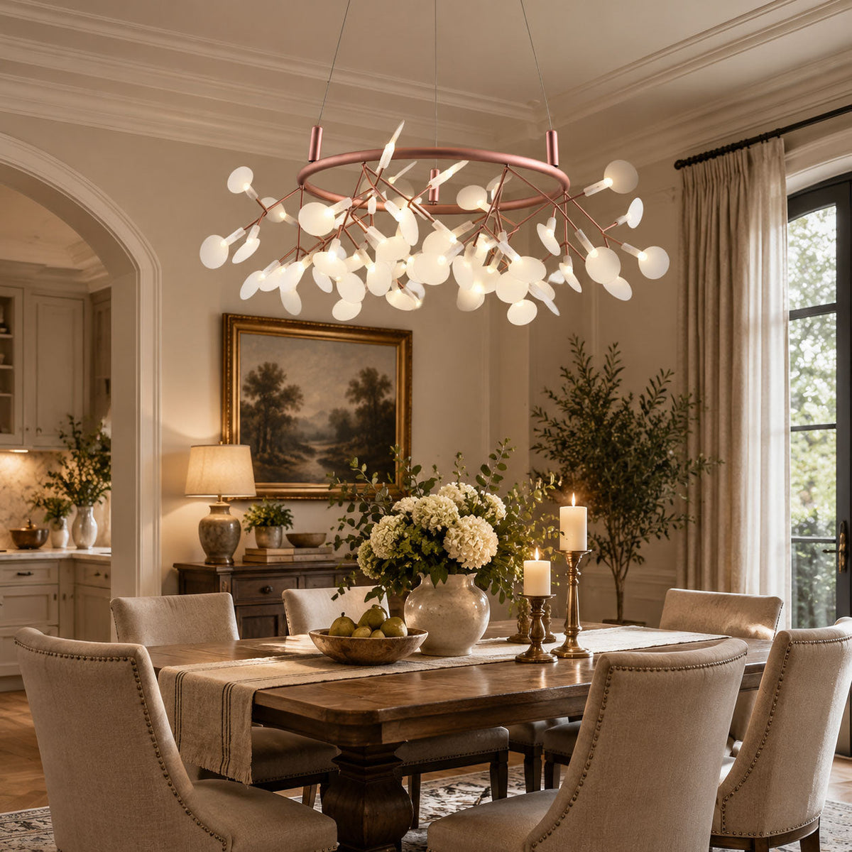 Big O Firefly LED Chandelier