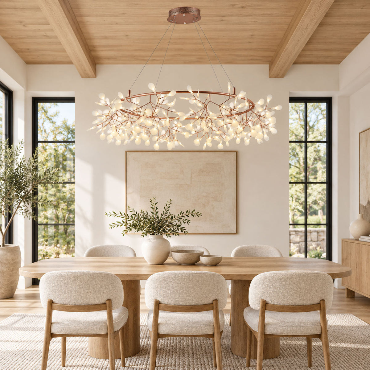 Big O Firefly LED Chandelier