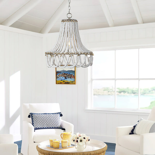 Qvistuvyd Postmodern Luxury Wooden Chandelier