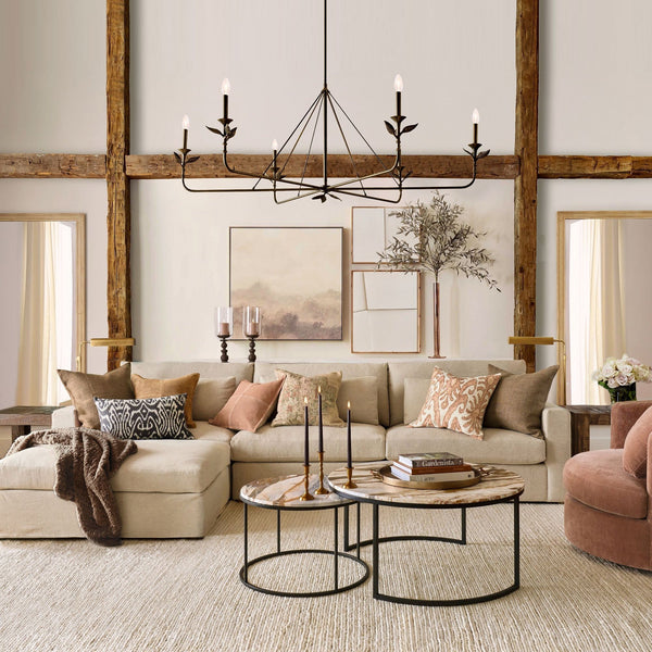 Eurtheion Spring Island Basket Chandelier