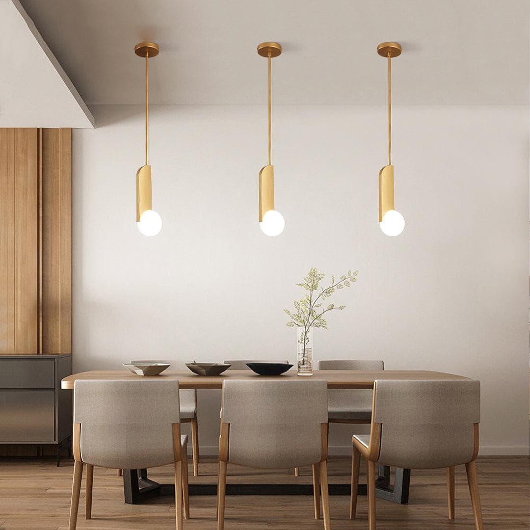 Bosso Brass Alabaster Pendant Lamp