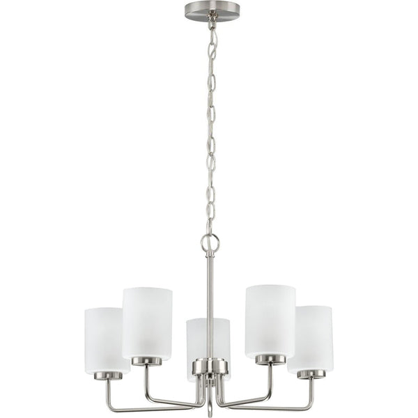 Neva Black Glass Chandelier