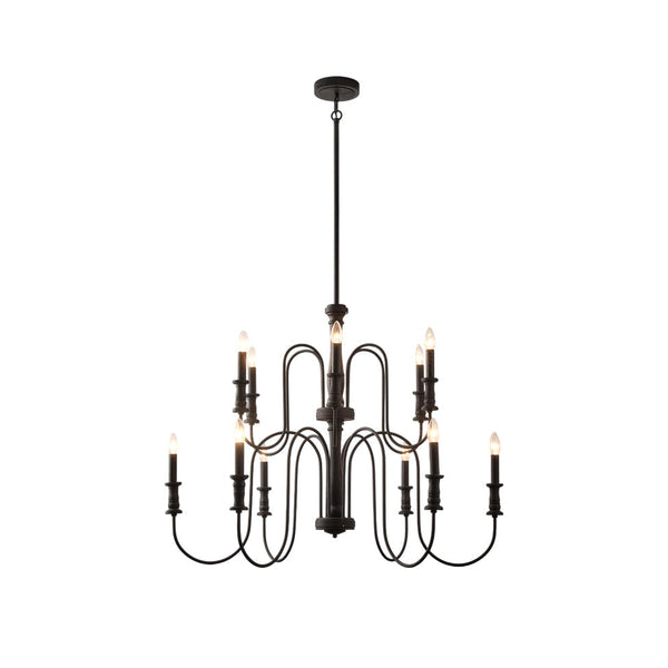 Volo Postmodern Luxury Wooden Chandelier