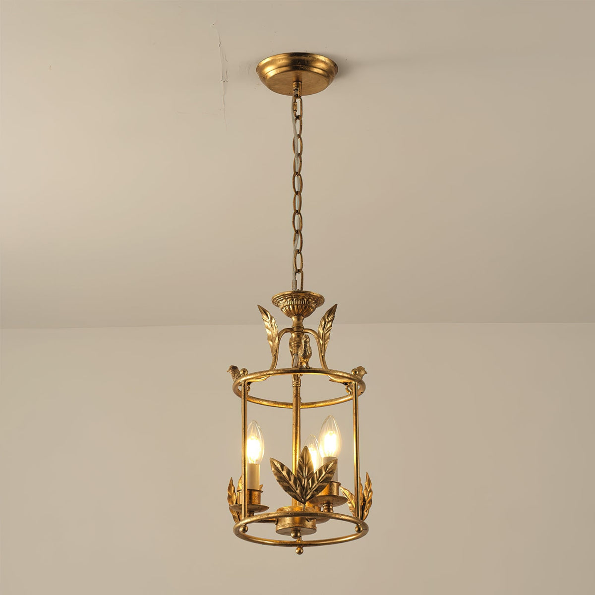 Sova Lantern Pendant Lamp Baroque Style